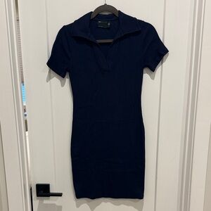ASOS Navy Polo Dress